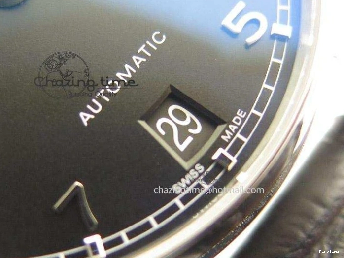 MIROTIME 0109 Portuguese Real PR IW500703 ZF 1:1 Best Edition On Black Leather Strap A Durable 7370